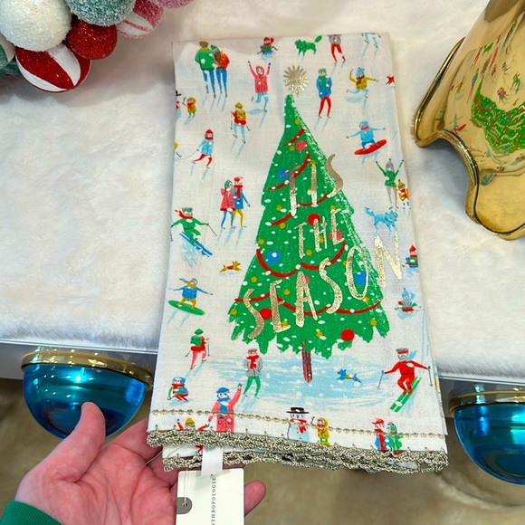 Tis the Season tea towel - Picture 3 of 7